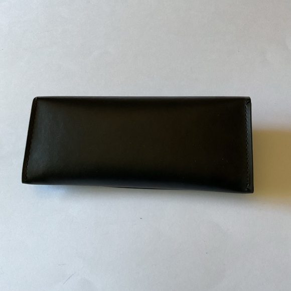 CHRISTIAN DIOR BLACK SUNGLASSES CASE WITH CLEANING CLOTH BLACK NEW - Picture 3 of 14